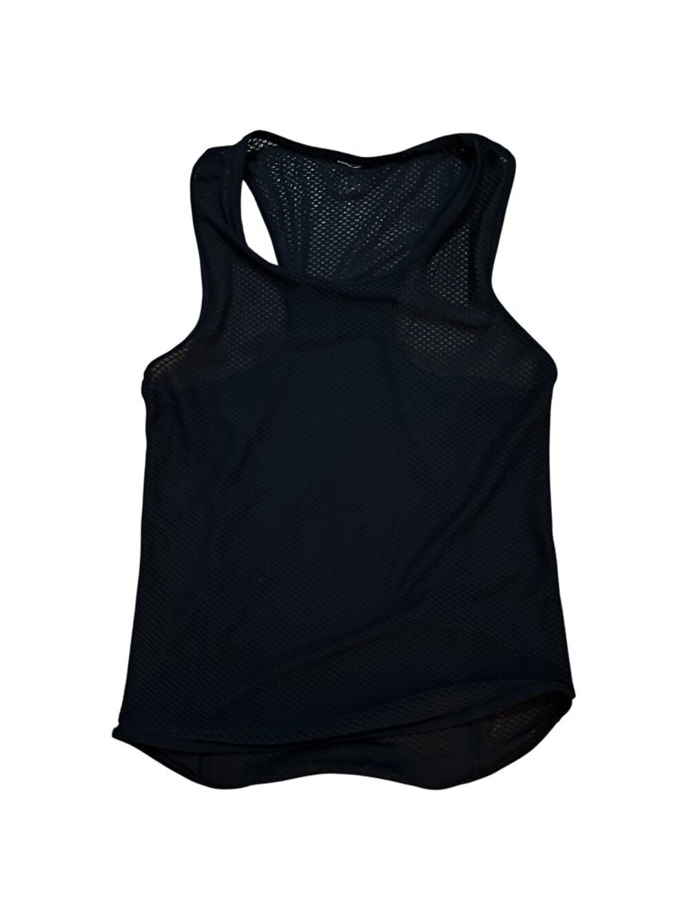 Zumba Tank Mesh Racerback No Tags Black XS/Small